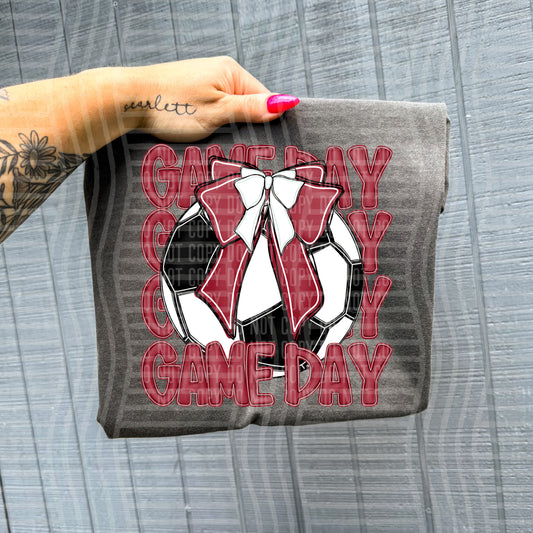 GAMEDAY SOCCER MAROON