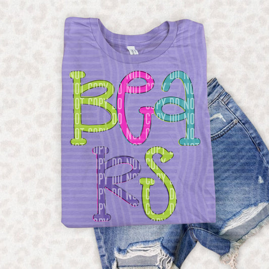 COLORFUL BEARS