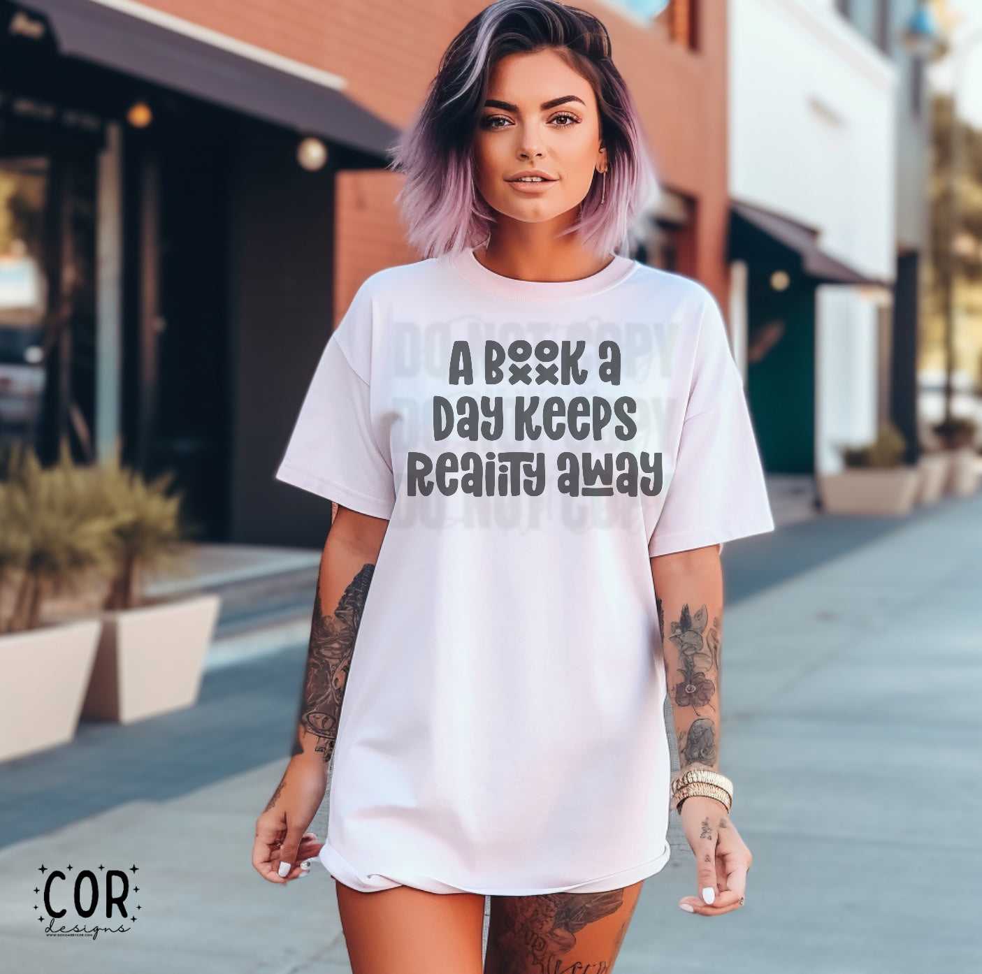 A book a day keeps reality away