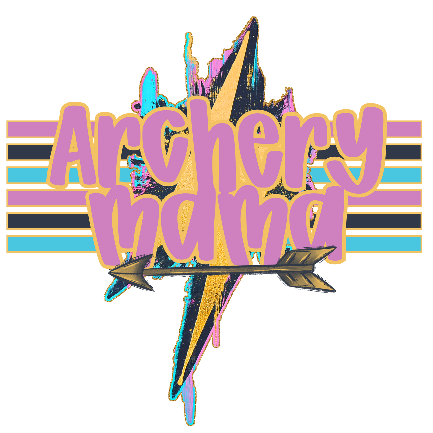 Archery Mama w/Arrow (geode)