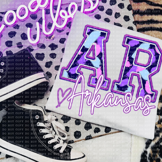 Arkansas (Perfectly Purple)