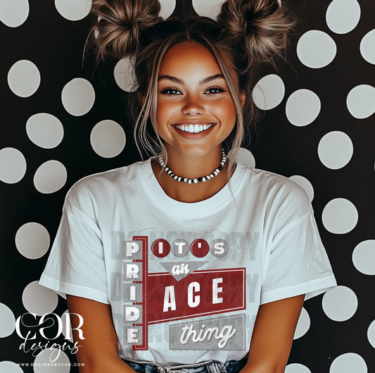 It's an ace thing (maroon/grey)
