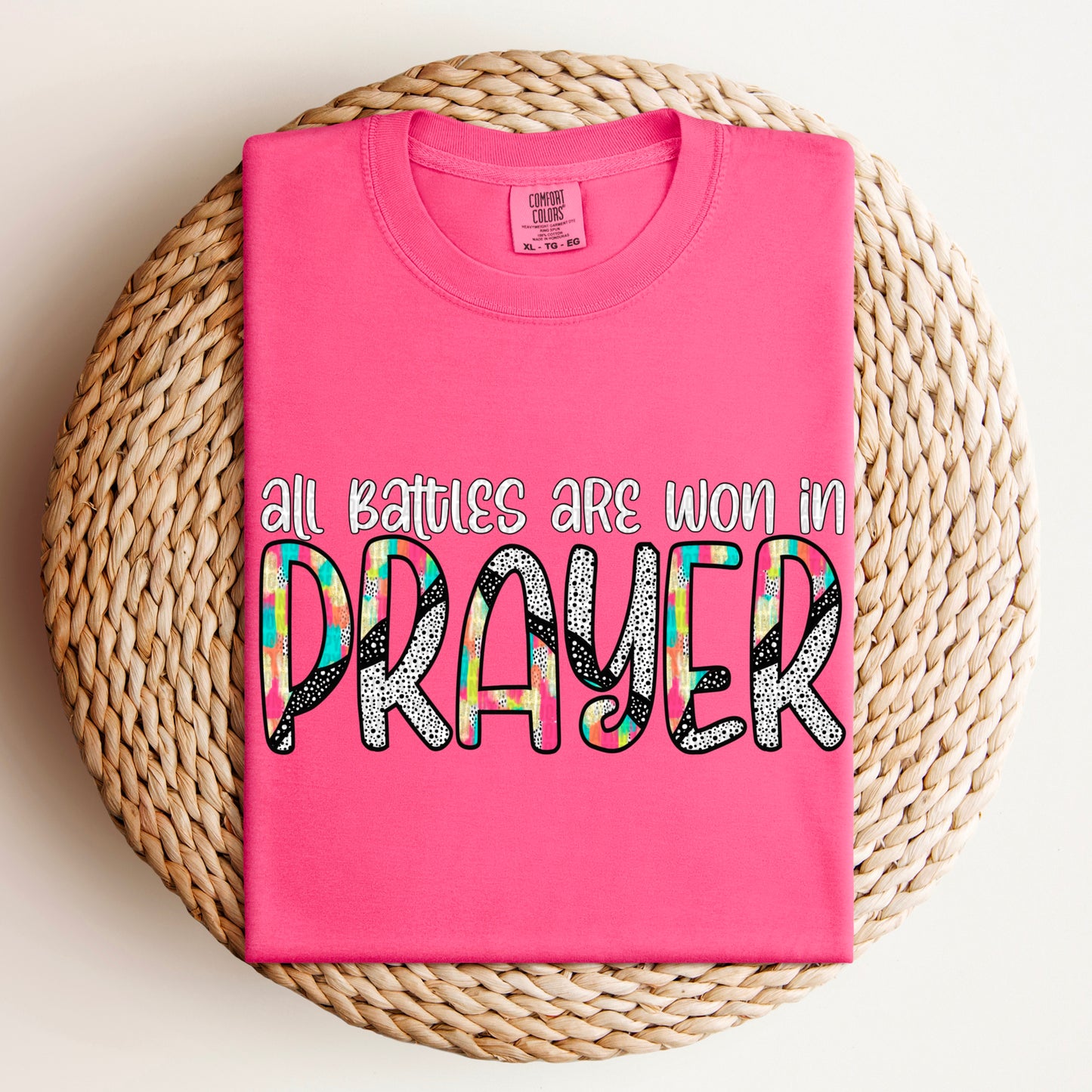 All Battles are won in Prayer