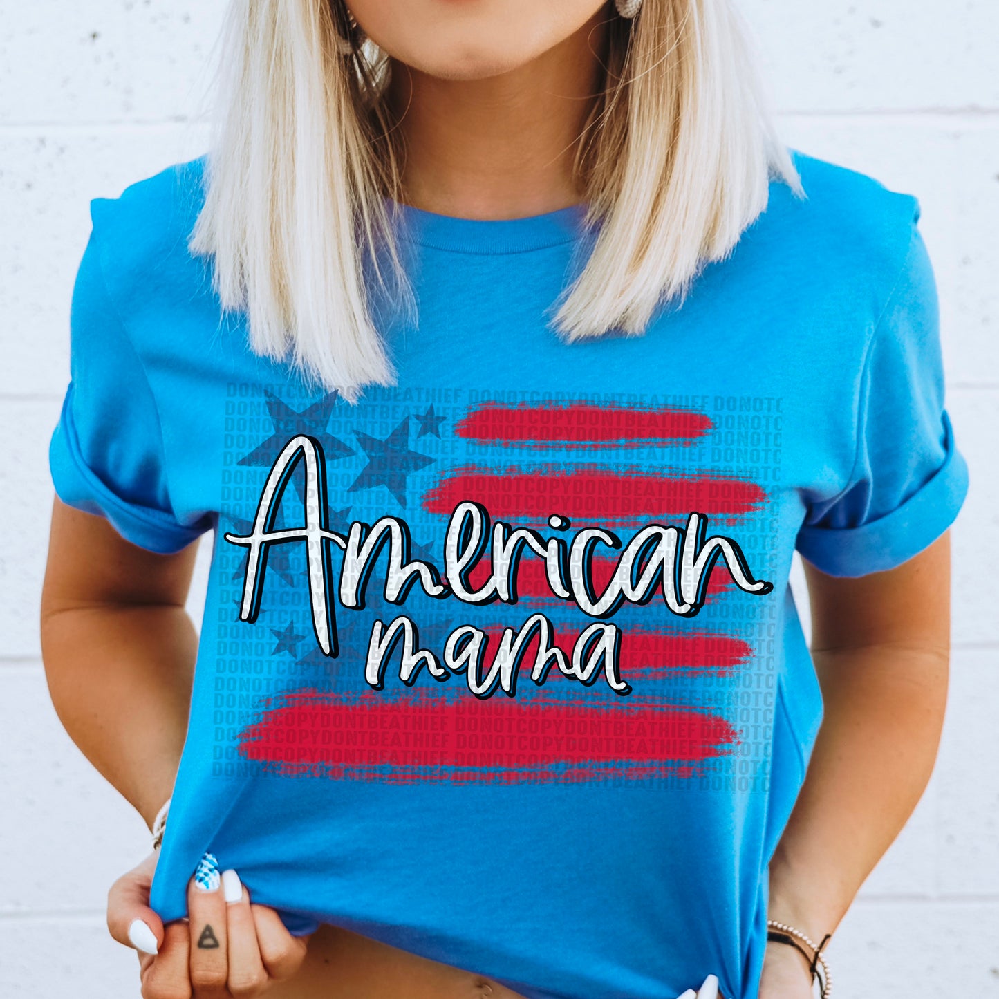 American mama Flag - DTF Transfer