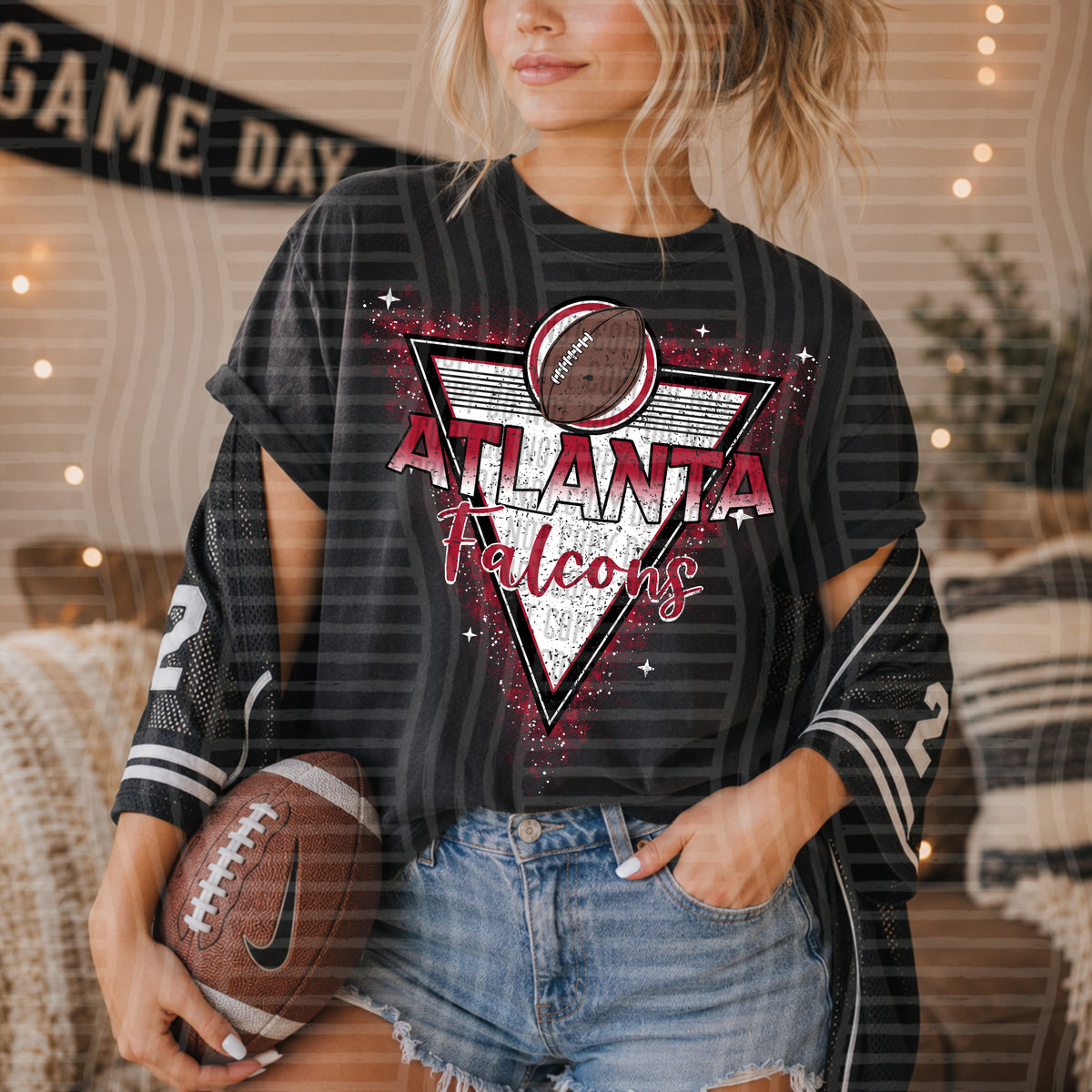 NFL Triangle Badge - Atlanta Falcons