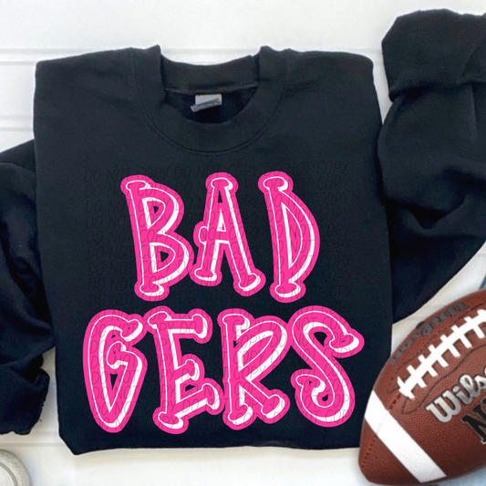 Badgers Pink