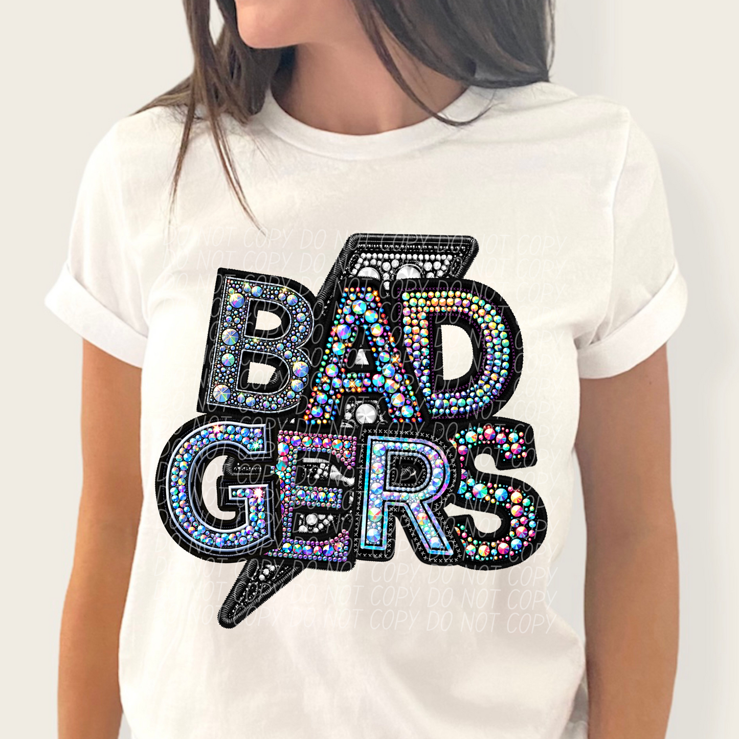 Badgers (Rhinestone)