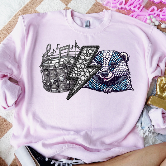 Badgers Band Sequined