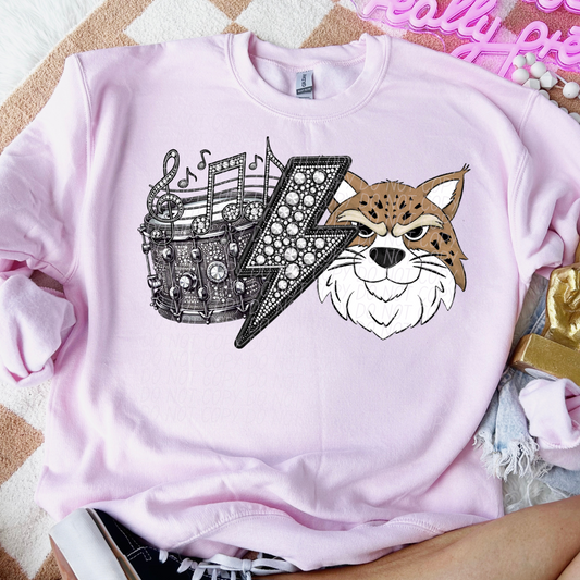 Wildcats Band Sequined