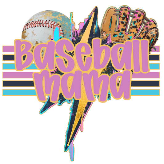 Baseball Mama w/Ball & Glove (geode)