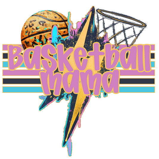 Basketball Mama w/Ball & Net (geode)