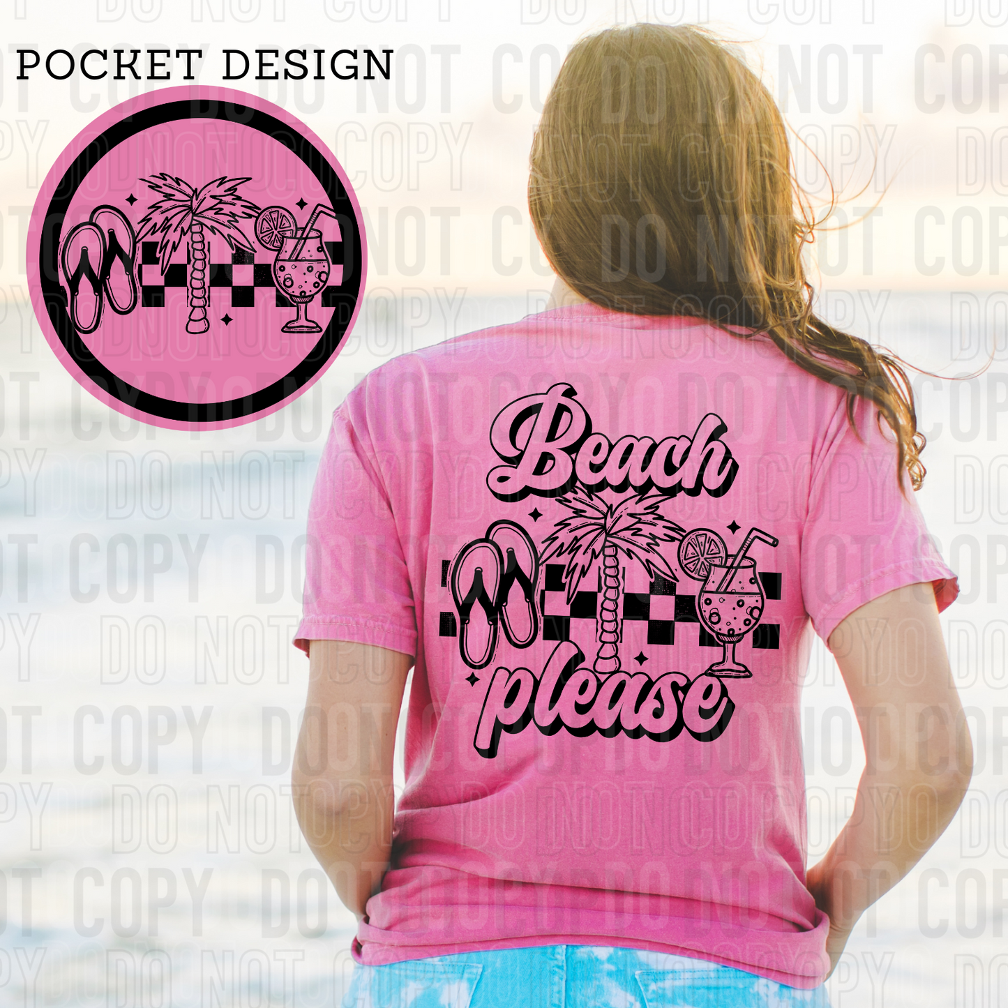 Beach Please (back)