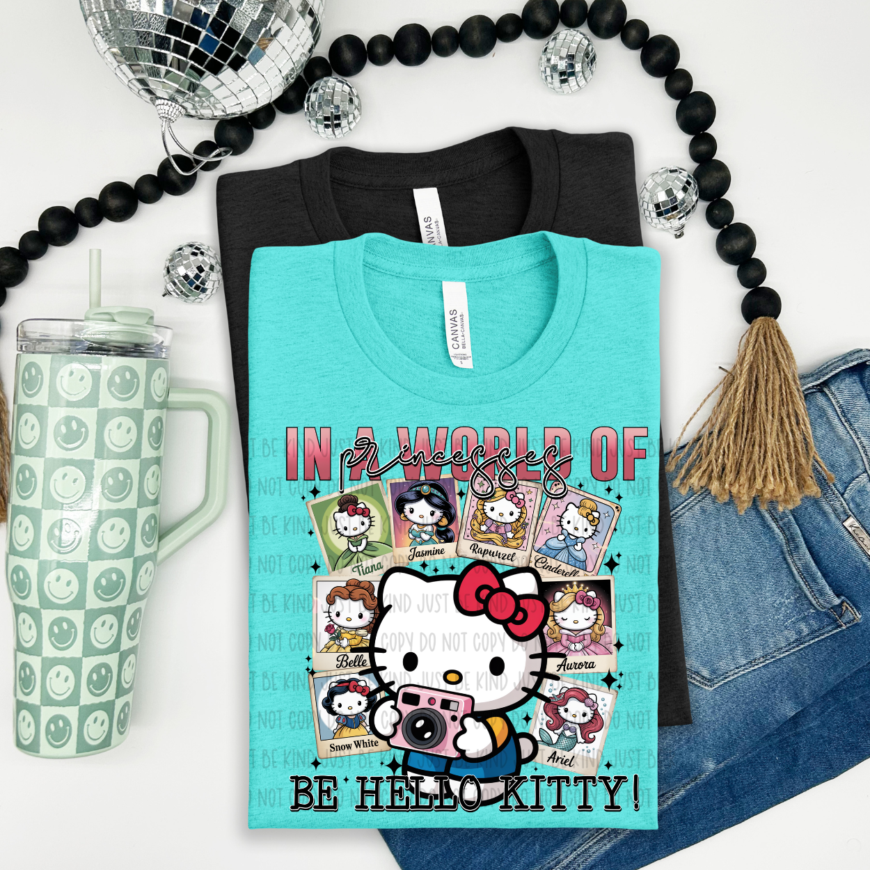 In a world of princesses be Hello Kitty