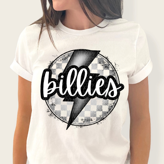Billies Checkered Bolt