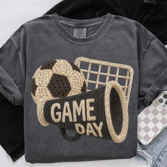 Yarn - Game Day Black Soccer