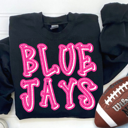 Blue Jays Pink