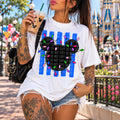 BLUE MICKEY Striped