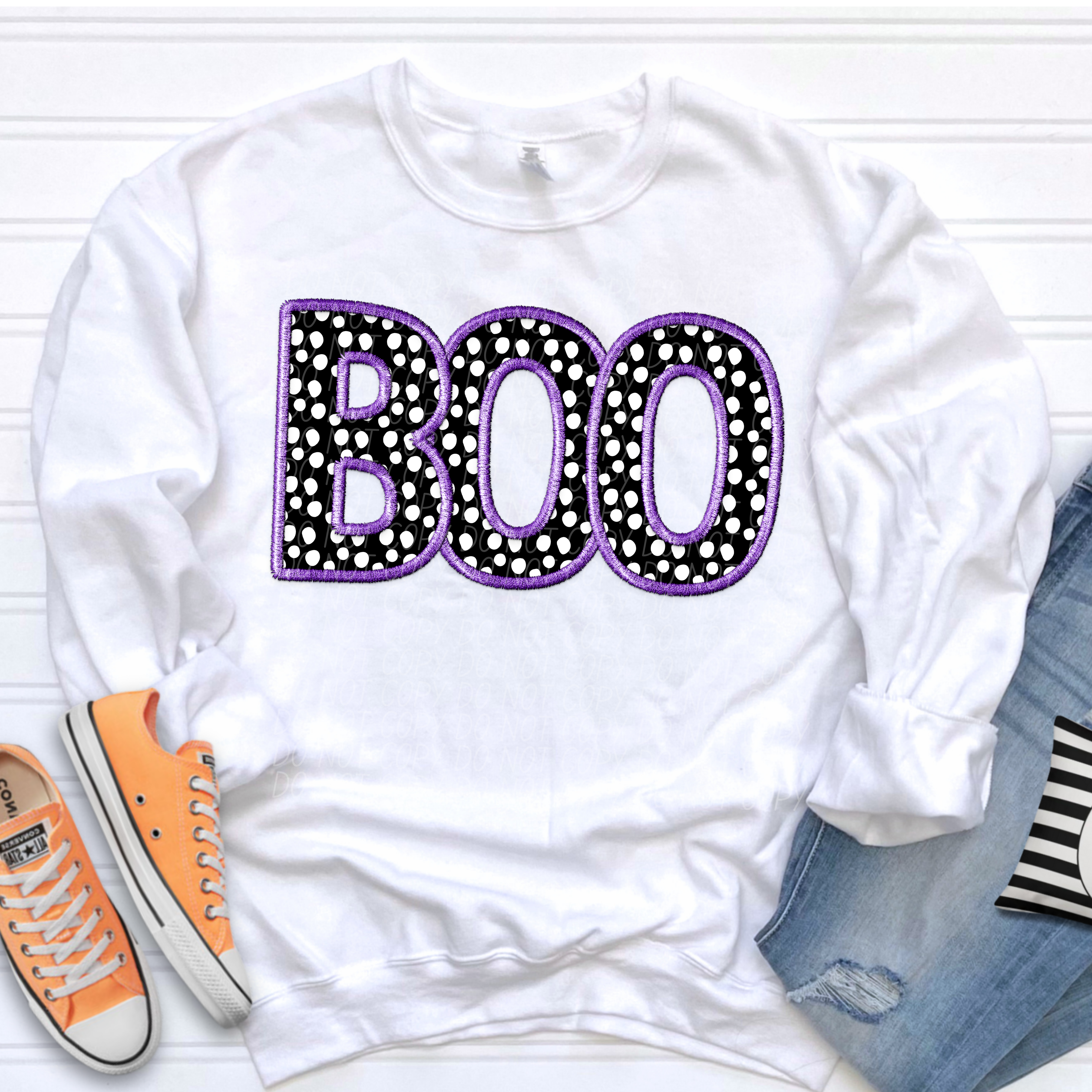 Boo Dot Purple – Earthline Customs