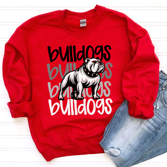 Bulldogs Faded Stack