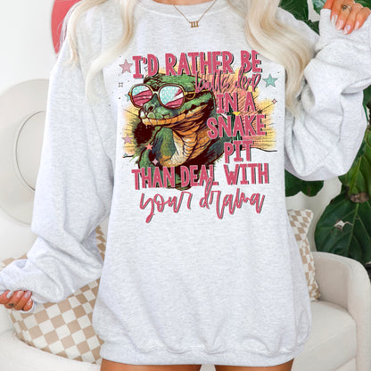 Balls Deep In A Snake Pit -DTF Transfer