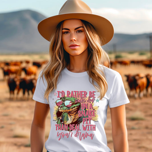 Balls Deep In A Snake Pit -DTF Transfer