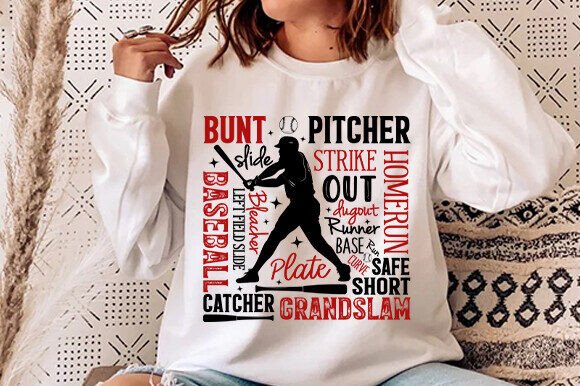 Baseball Typography