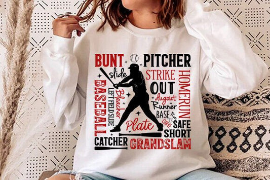 Baseball Typography