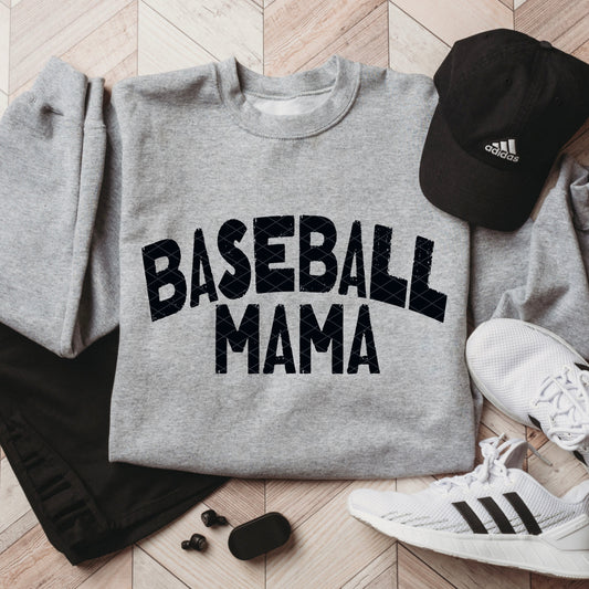 BASEBALL MAMA BLK