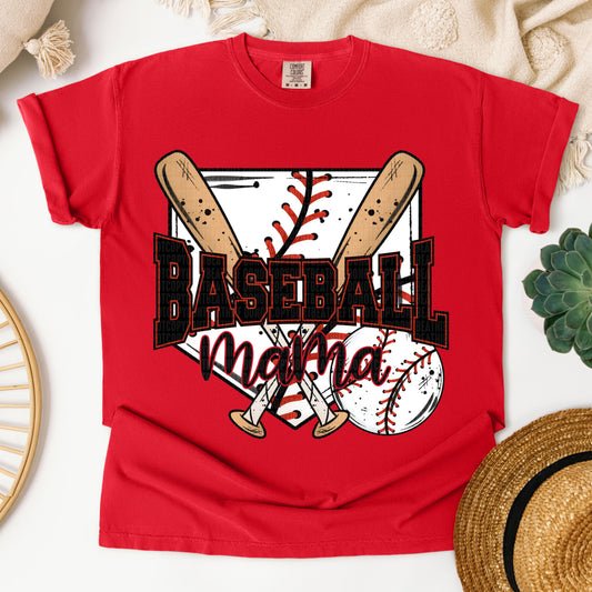 BASEBALL MAMA HOME PLATE