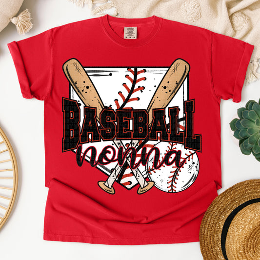 BASEBALL NONNA HOME PLATE