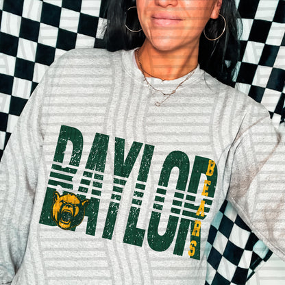 College Lined - Baylor Bears