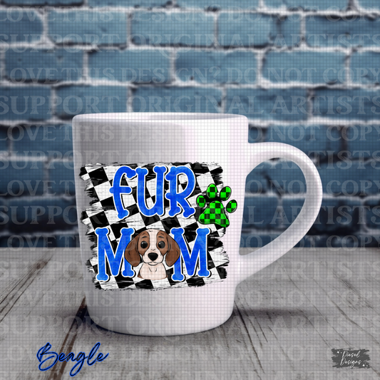 Fur Mom-Blue