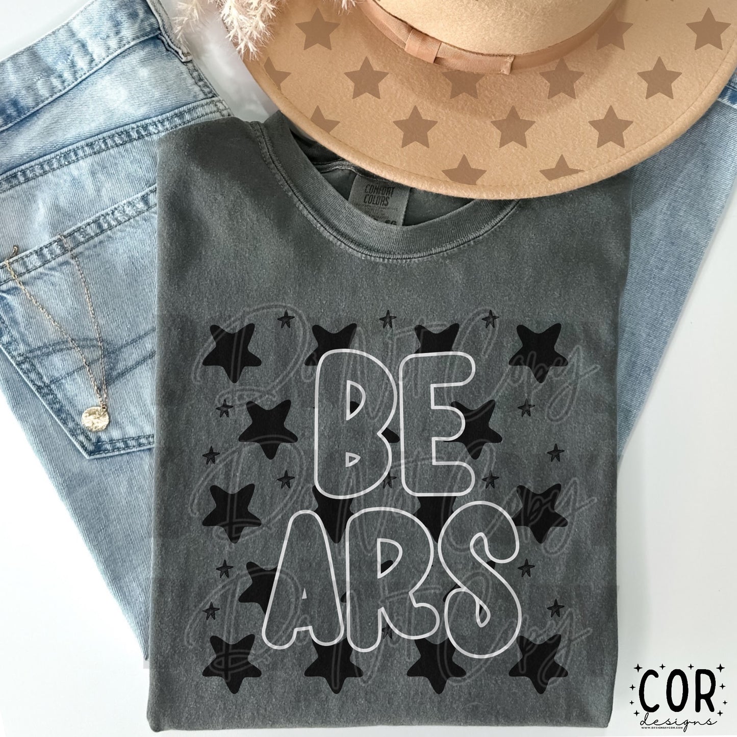 Bears (black stars)