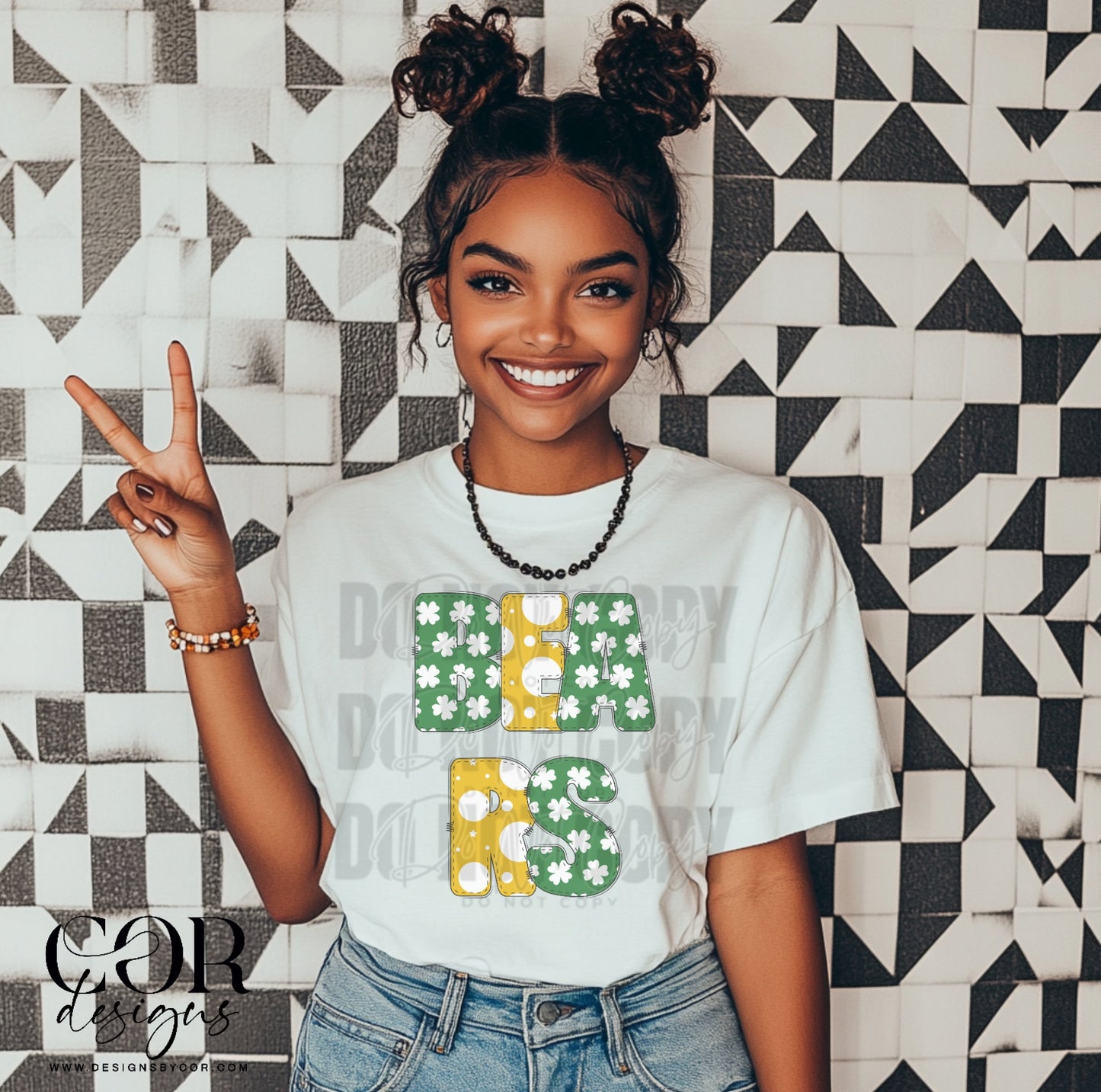 Bears Clover Letters