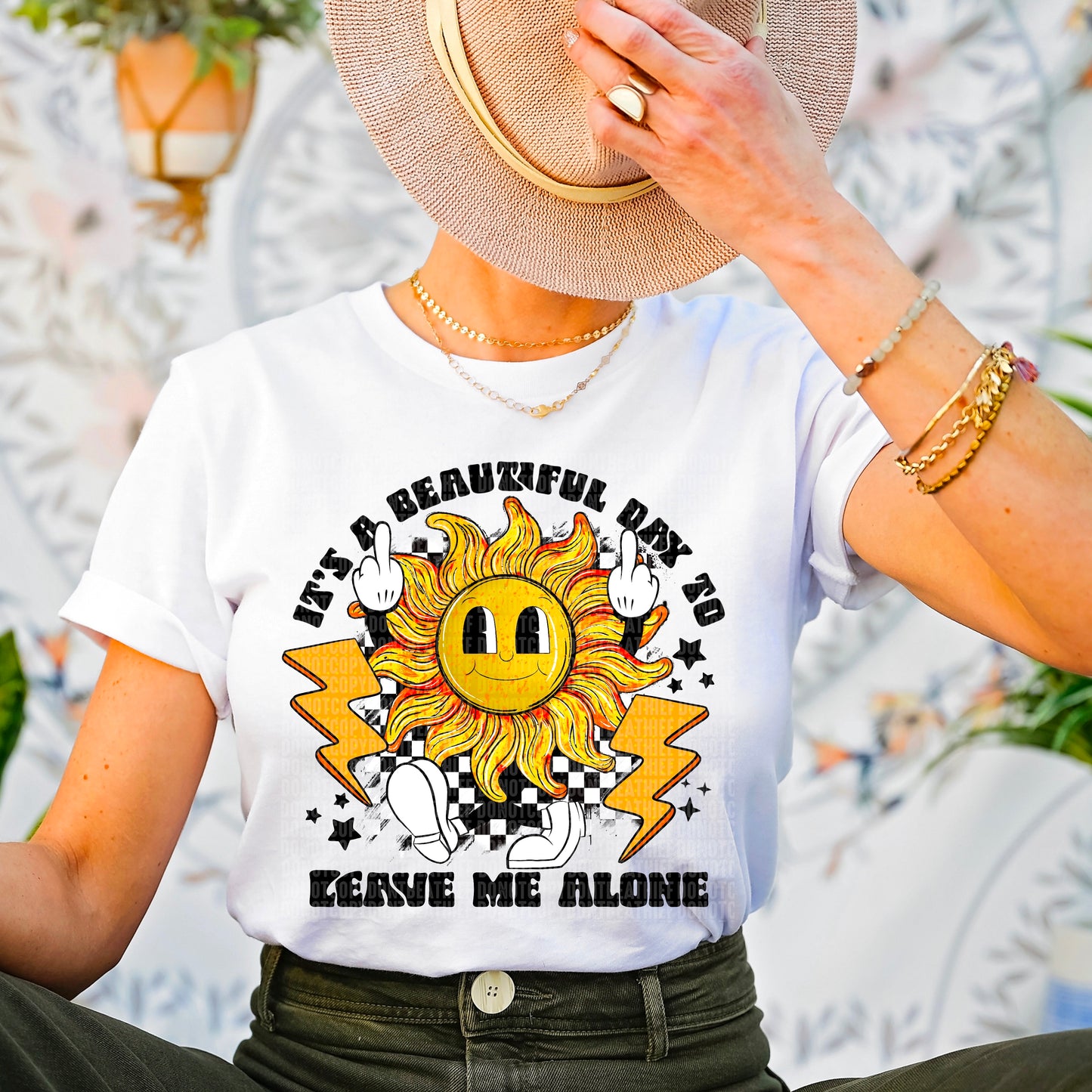 Good Day to Leave Me Alone MF BACK - DTF Print