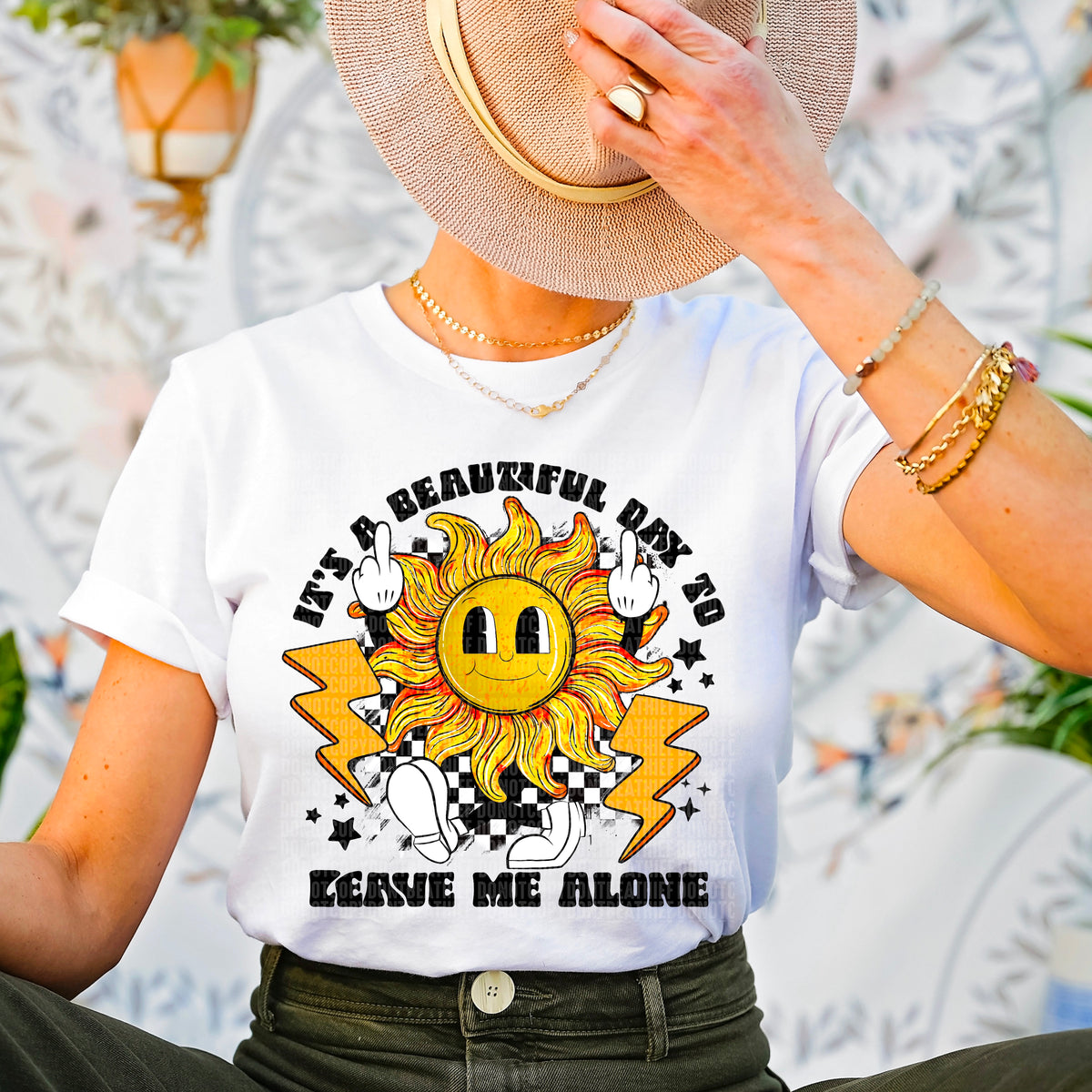 Good Day to Leave Me Alone MF BACK - DTF Print