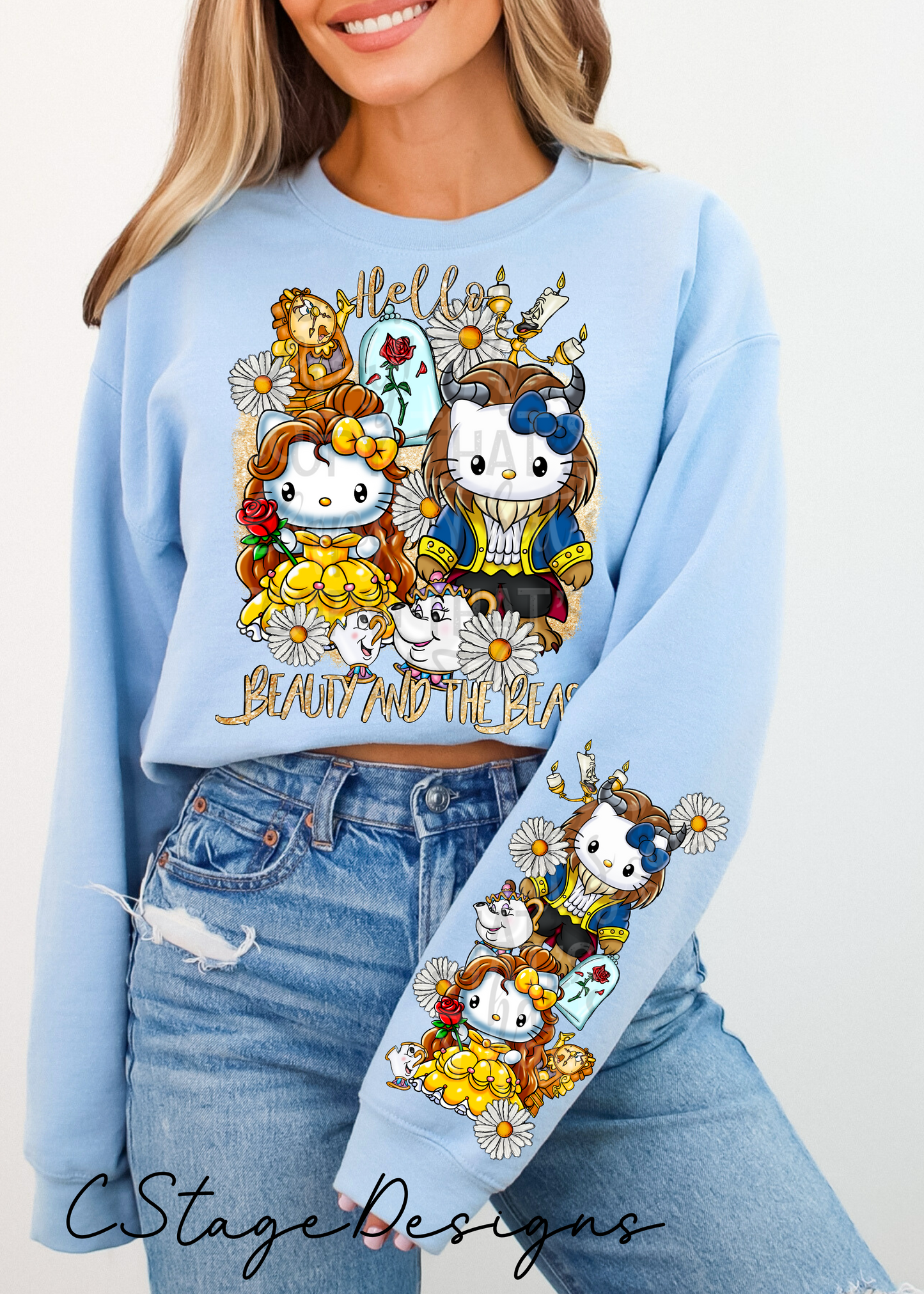Beauty & The Beast Hello Kitty