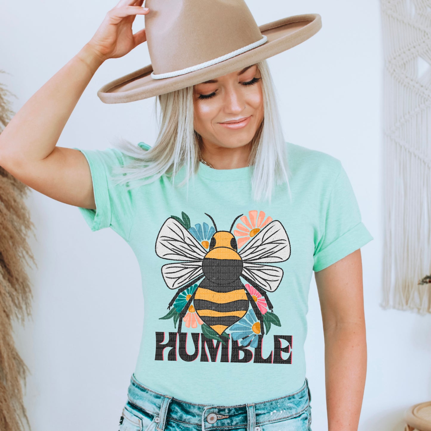 Bee Humble- DTF Print