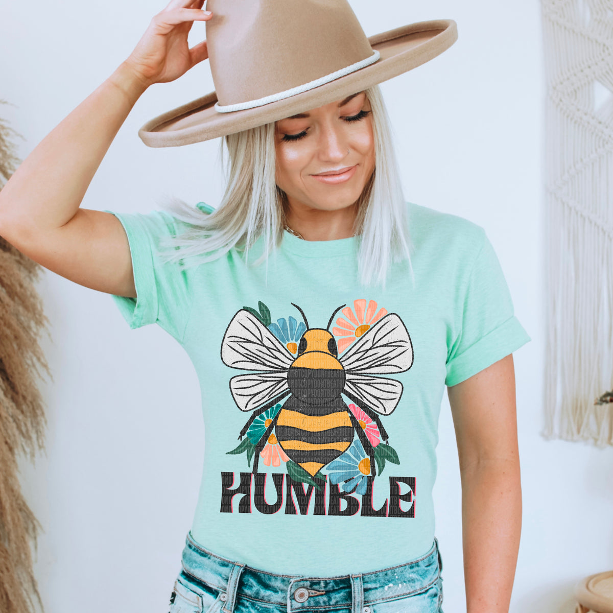 Bee Humble- DTF Print