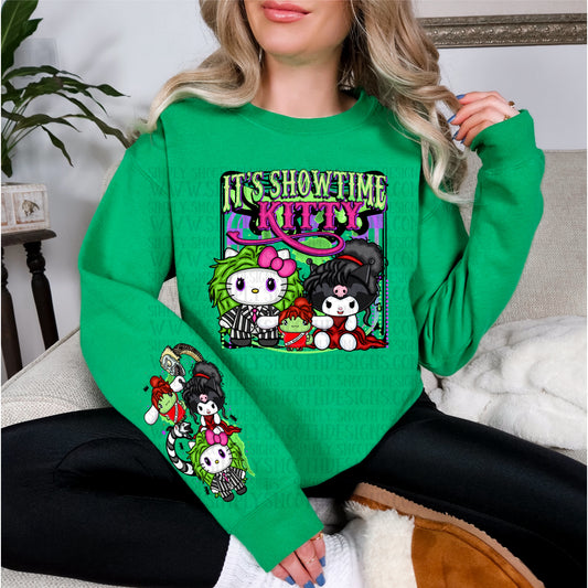 It's showtime kitty (Beetlejuice) Front