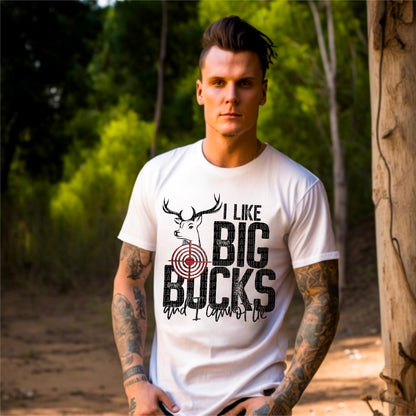I Like Big Bucks (BACK) - DTF Transfer