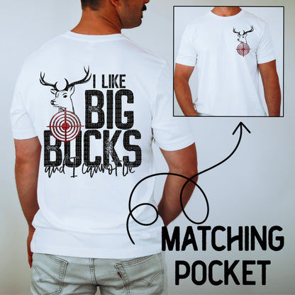I Like Big Bucks (POCKET) - DTF Transfer