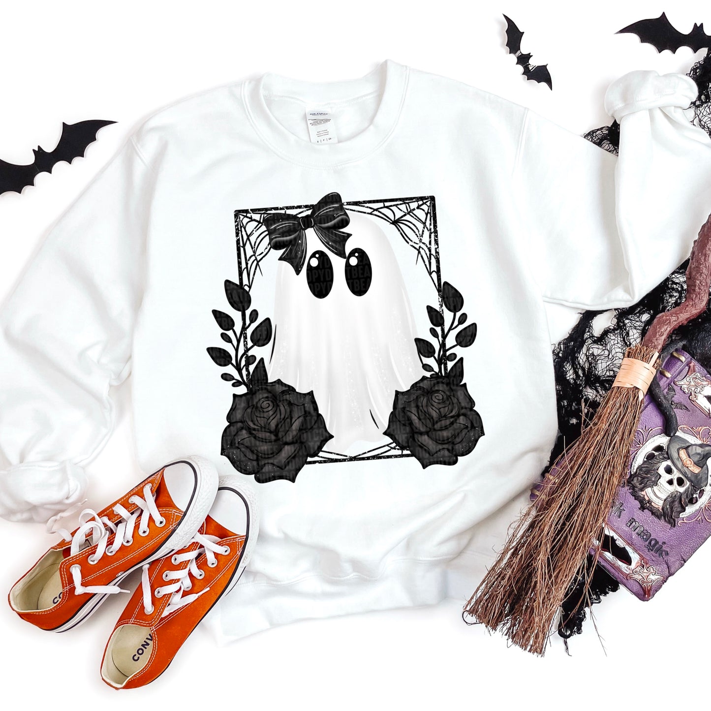 Black and White Ghost