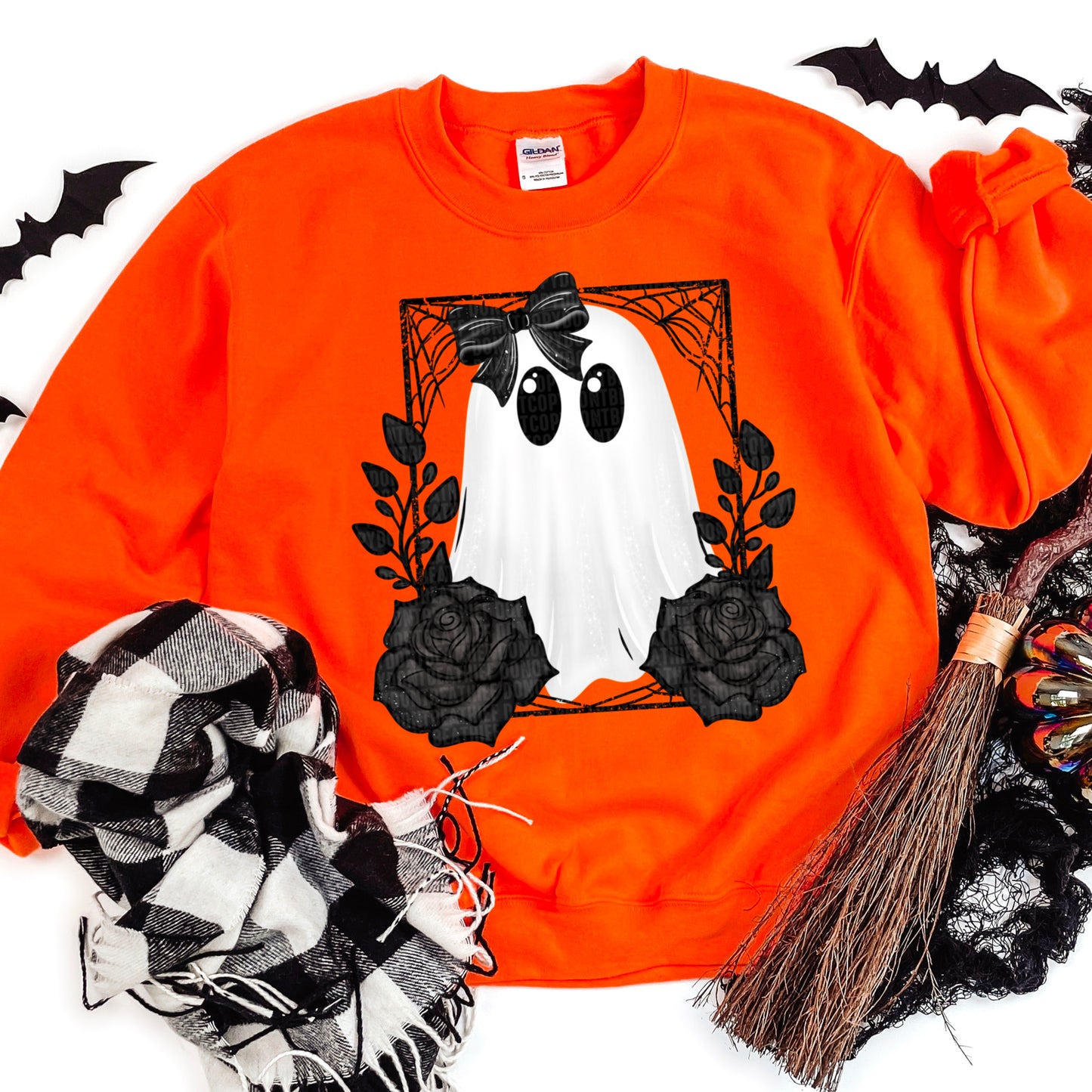 Black and White Ghost