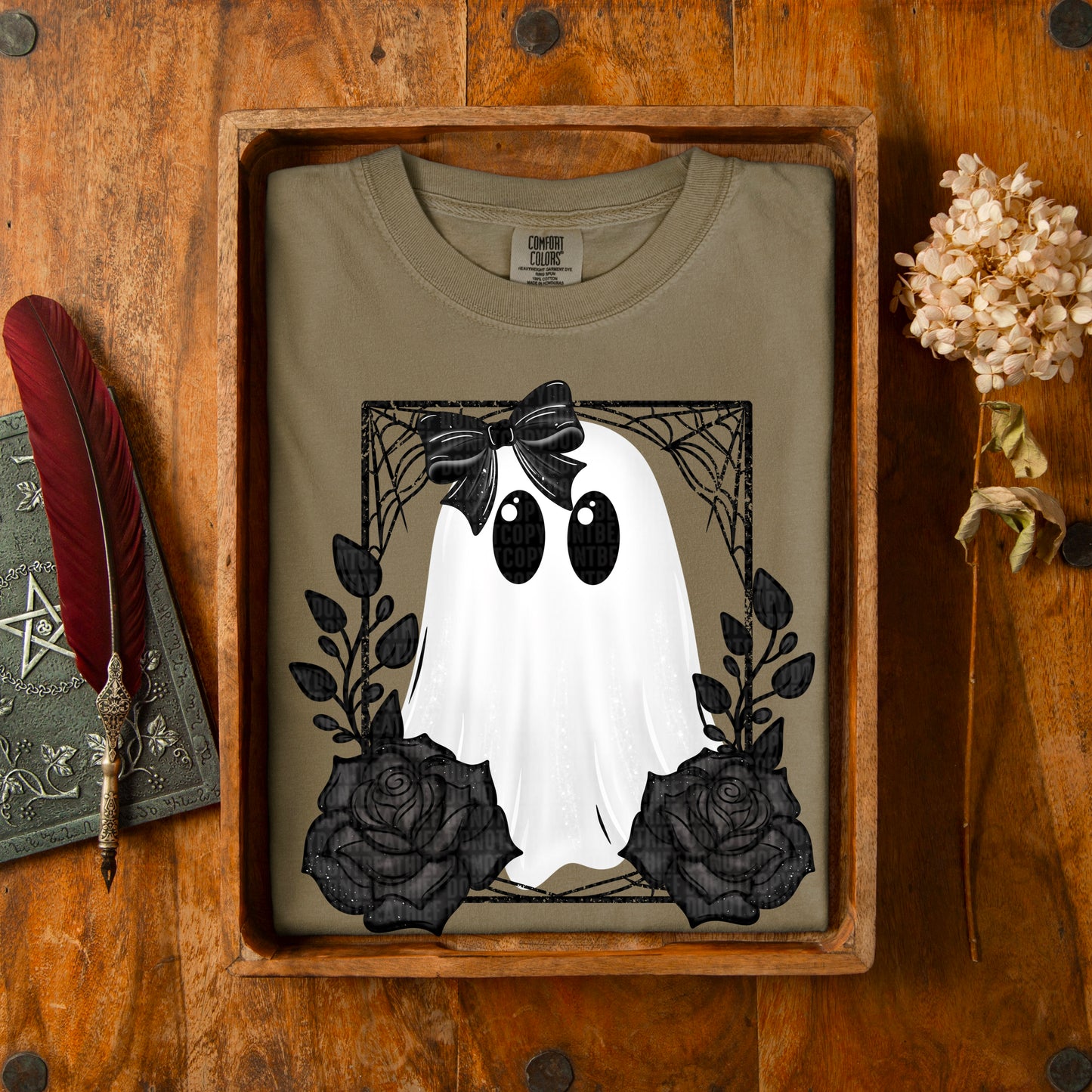 Black and White Ghost