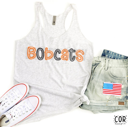 Bobcats Orange And Black