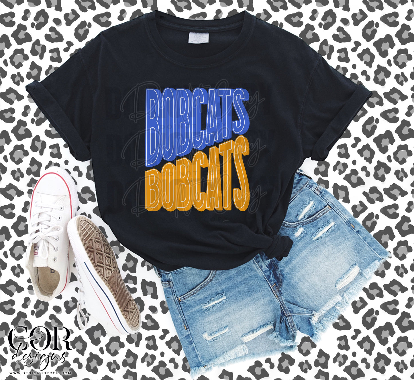 Bobcats Blue And Orange
