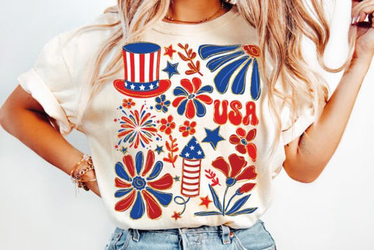 Boho 4th of July