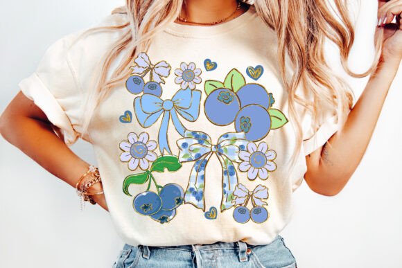 Boho blueberry coquette