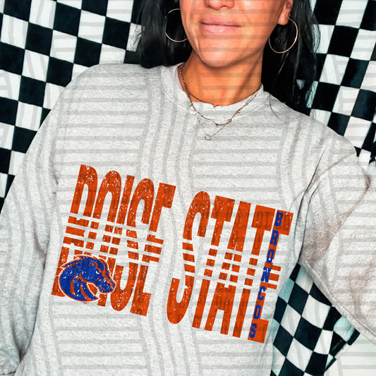College Lined - Boise State Broncos